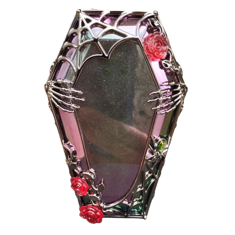 Skeleton Coffin Light Up Wallflower Plugin Bath & Body Works Halloween Decor